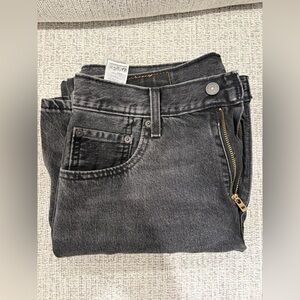Levi 550 Jeans - Dark Black Wash 32 x 30